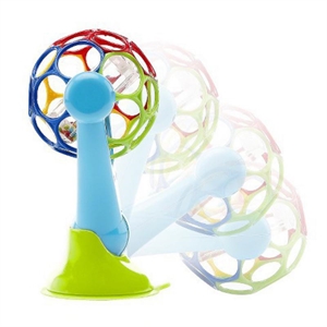 Oball, Grip And Play Suction Toy, blå