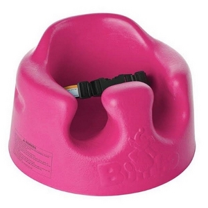 Bumbo stol med sele, pink