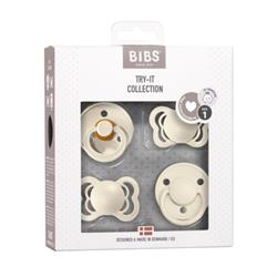 BIBS Try-it collection 4 stk., Ivory